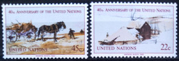 NATIONS-UNIS - NEW YORK                   N° 438/439                   NEUF** - Neufs