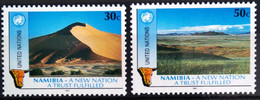 NATIONS-UNIS - NEW YORK                   N° 588/589                 NEUF** - Unused Stamps