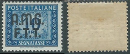 1947-49 TRIESTE A SEGNATASSE 10 LIRE MH * - P17-7 - Taxe