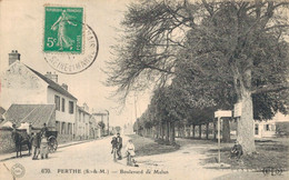 H0512 - PERTHE - D77 - Boulevard De Melun - Perthes