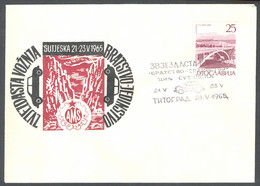 Yugoslavia, 1965-05-21, Montenegro, Titograd, Auto Rally, Car Race, Sutjeska, Special Postmark & Cover - Other