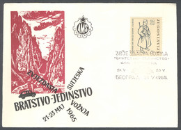 Yugoslavia, 1965-05-21, Serbia, Beograd, Auto Rally, Car Race, Sutjeska, Special Postmark & Cover II - Sonstige