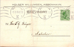 (5 B 8) Denmark - Posted - 1915 - BREVKORT - Altri & Non Classificati