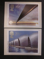 2 P.H.Q. CARDS ONLY1983 'EUROPA' BRITISH ENGINEERING ACHIEVEMENTS WITH INVERNESS F.D.I. POSTMARK. #02366 - Tarjetas PHQ