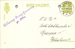 (5 B 8) Denmark - Posted - 1949 - BREVKORT - Otros & Sin Clasificación