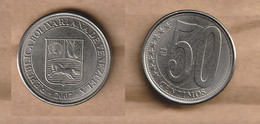 VENEZUELA    50 Céntimos 2007  Nickel Plated Steel • 4.3 G • ⌀ 22 Mm Y# 92, Schön# 105 - Venezuela