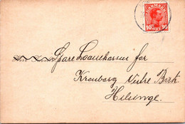 (5 B 8) Denmark - Posted - 1919 - BREVKORT - Other & Unclassified