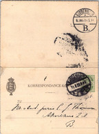 (5 B 8) Denmark - Posted - 1903 - KORRESPONDANCE-KORT - Other & Unclassified