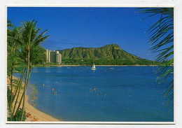 AK 017027 USA - Hawaii - Waikiki Beach And Diamond Head - Honolulu