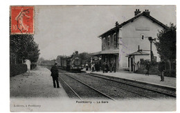 Ponthierry , La Gare , Train , Locomotive A Vapeur - Other Municipalities