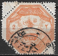 THESSALIA  1898 2 Pi Orange Used By The Turkish Army Of Occupation During The Greek-Turkish War Of 1897 Vl. 4 - Thessalien