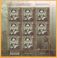 2020  Moldova Moldavie  200 Florence Nightingale 200 Medicine Covid-19 Hospital, Mercy, Wounded, War, Crimea, London - Erste Hilfe
