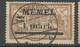 MEMEL N° 26  OBL - Used Stamps