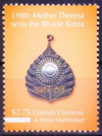 Grenada Ca. Pe. 2011 MNH, 1980 Bharat Ratna To Mother Teresa, Nobel Peace - Mutter Teresa