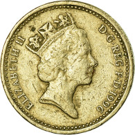 Monnaie, Grande-Bretagne, Elizabeth II, Pound, 1996, TB+, Nickel-brass, KM:972 - 1 Pond