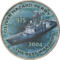 Monnaie, Zimbabwe, Shilling, 2017, Warship - Oliver Hazard Perry, SPL, Nickel - Zimbabwe