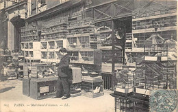 Paris      75       Marchand D'oiseaux     (voir Scan) - Petits Métiers à Paris