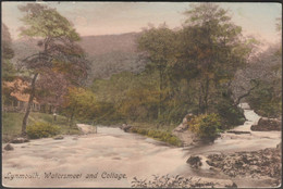 Watersmeet And Cottage, Lynmouth, Devon, 1913 - Frith's Postcard - Lynmouth & Lynton