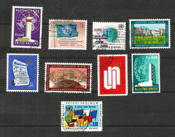 Nations Unies (Genève) N°1 à 7, 9, 10 Cote 6.20€ - Used Stamps