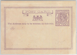 65786 - AUSTRALIA - POSTAL HISTORY - POSTAL STATIONERY CARD - VICTORIA, 1 Penny - Covers & Documents