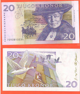 Svezia 20 Kronor 1997 / 2008 Corone Svedesi Sverige Sweden Suecia - Svezia