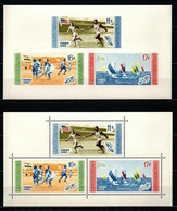 MNH Sheets DOMINICAN REP. Summer Olympics MELBOURNE 1956 (Mi. Bl. 19A, 19B) - Summer 1956: Melbourne