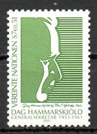 ONU VIENNE. N°356 De 2001. Dag Hammarskjöld. - Dag Hammarskjöld