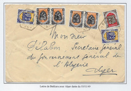 Algérie Tarifs Postaux - Lettre - Cartas