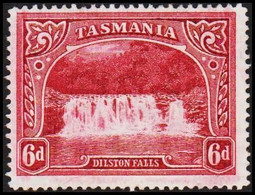 1899-1900. Tasmania. TASMANIA. Landscapes. 6 D No Gum.  - JF512400 - Mint Stamps