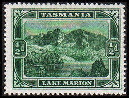 1899-1900. Tasmania. TASMANIA. Landscapes. ½ D Hinged.  - JF512403 - Mint Stamps