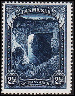 1899-1900. Tasmania. TASMANIA. Landscapes. 2½ D Hinged. Fold. - JF512404 - Mint Stamps