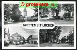 LOCHEM Groeten Uit 4-luik 1951 - Lochem