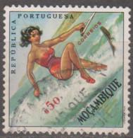MOÇAMBIQUE - 1962,   Modalidades Desportivas.  $50    (o)  Afinsa  Nº 448 - Mosambik