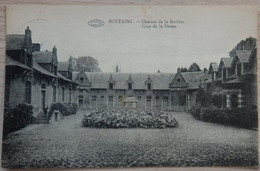 Houtaing "ATH" - Le Château De La Berlière - Cour De La Ferme - Circulé: 1924 - 2 Scans - Ath