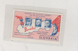 SLOVAKIA EXILE  Nice Stamp MNH - Nuevos