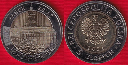 Poland 5 Zlotych 2021 "Ksiaz Castle In Walbrzych" BiMetallic Coin UNC - Poland