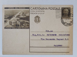 21014 Cartolina - Latina - Littoria - Case Coloniche Opere Del Regime - VG 1934 - Latina