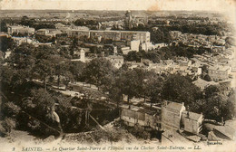 Saintes * Vue Sur Le Quartier St Pierre Et Hôpital Vus Du Clocher St Eutrope * Panorama - Saintes