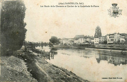 Saintes * Les Bords De La Charente Et Le Clocher De La Cathédrale St Pierre - Saintes