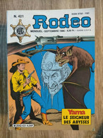 Bd RODEO N° 421  TEX WILLER CARSON 05/09/1986 LUG  BE - Rodeo