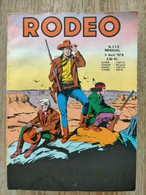 Bd RODEO N° 332  TEX WILLER  CARSON 05/04/1979  LUG   BE - Rodeo
