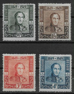 BELG.1949 807 à 810 ** :  Centenaire Du 1er Timbre Poste De Belgique - Unused Stamps