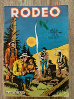 Bd RODEO N° 362  TEX WILLER  CARSON 05/10/1981  LUG   BE - Rodeo