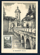 A8 - Carte Postale Maximum - Premier Jour - Le Quesnoy (Nord) - 1957 - 1950-1959