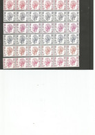 OCB R59, 63,67,71, 75 En 79 ** Postfris Zonder Scharnier ( Strook Van 6 Zonder Nummer Op Gomzijde ) - Coil Stamps