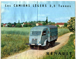 DOC.PUB.POUR LES CAMIONS LEGERS 2,5 TONNES " RENAULT " - Non Classés