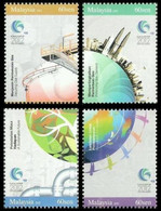 Malaysia 2012 MNH 4v, World Gas Conference, Earth Global Building Place - Gaz