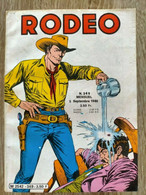 Bd RODEO N° 349  TEX WILLER CARSON 05/09/1980  LUG  BE - Rodeo