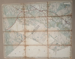 POPPEL/Ravels - Topografisch Plan - 1911  (V22) - Cartes Topographiques