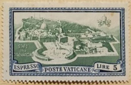 VATICANO 1933 ESPRESSO LIRE 5 - Express